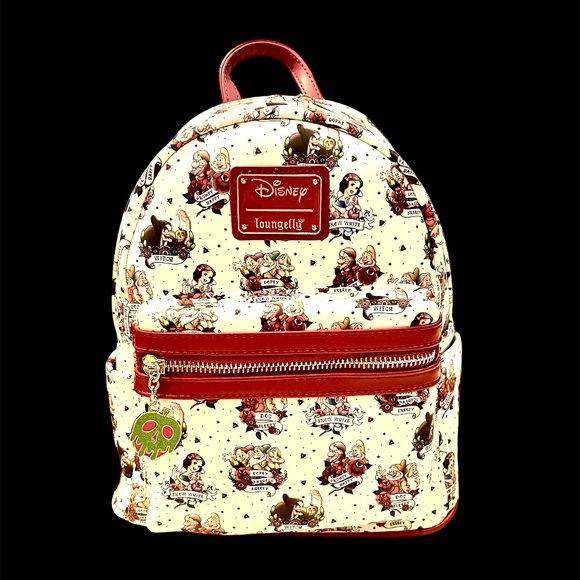 Loungefly Disney Snow White Tatoo Backpack - Picture 1 of 8